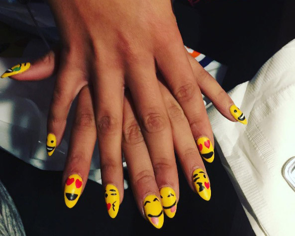 suttonails — Emoji nails inspired by my all-time favorite,...