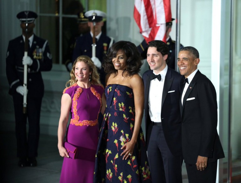 Michelle Obama, Sophie GrégoireTrudeau & Blake Lively Shine At White
