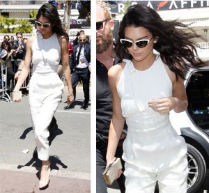 Kendall and best sale kylie white romper