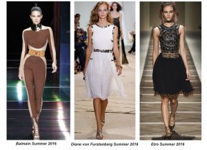 Hourglass Silhouettes Are The Sultry New Look On The Summer Catwalks ...