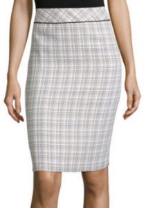 GREY PENCIL SKIRT | FASHION