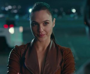 Steal Gal Gadot’s Brown Suede Jacket From “Justice League” | FASHION