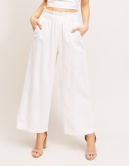 4 Ways to Style Vintage White High Waisted Pant - FashionLayn